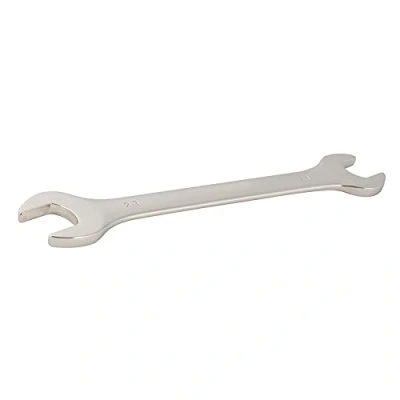 Image of Dapetz ® Double Open End Spanner 21mm and 23mm Plumbing Compression Fittings Flare Nut Crows Foot Box Tool for