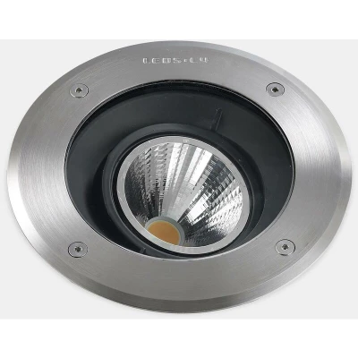 Image of Gea Outdoor LED Recessed Ground Uplight Stainless Steel Polished 1595lm 3000K IP67
