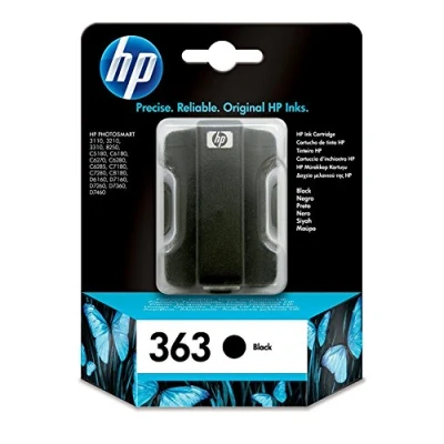 Image of HP C8721EE 363 Original Ink Cartridge, Black, Single Pack