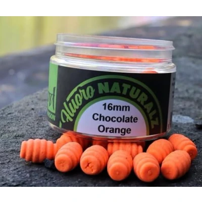 Image of Rod Hutchinson Naturalz Flouro Chocolate Orange 16mm Fishing Bait