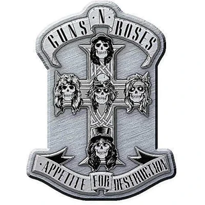 Image of Guns N Roses Appetite For Destruction Metal Pin Badge (ro)