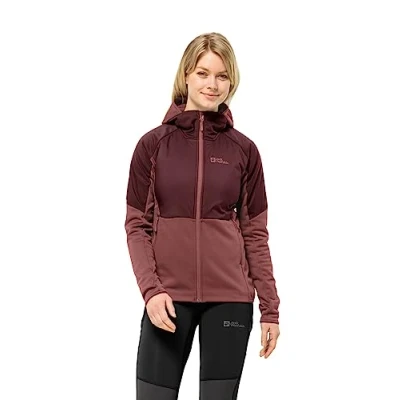 Image of Jack Wolfskin Women&#039;s Alpgrat Pro Ins Fz W Fleece Jacket, Apple Butter, M