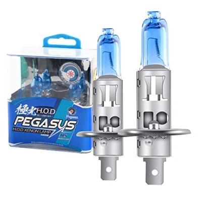 Image of 2Pcs H1 100W Super Bright Xenon White 6000K Halogen Lamp Light Bulb 12V Car Headlight Fog Replacement