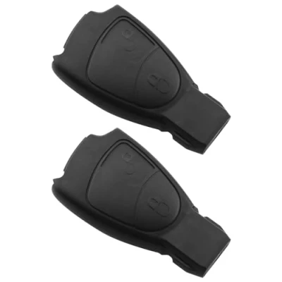 Image of the Lord of Tools 2pcs 2 Buttons Car Key Shells Remote Replacement Case Automotive Protective Shell Compatible with Mercedes Benz W169 W164 W202 W203 W208