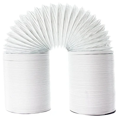 Image of SPARES2GO Extra Long 10m Vent Hose Pipe for White Knight Tumble Dryer (4&quot; / 100mm)