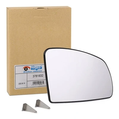 Image of 13148961, 6428776 Wing Mirror Glass VAN WEZEL 3781832 Right