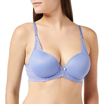 Image of Triumph Women&#039;s Aura Spotlight WHP Wired Padded Bra, Purple Dust, 32E