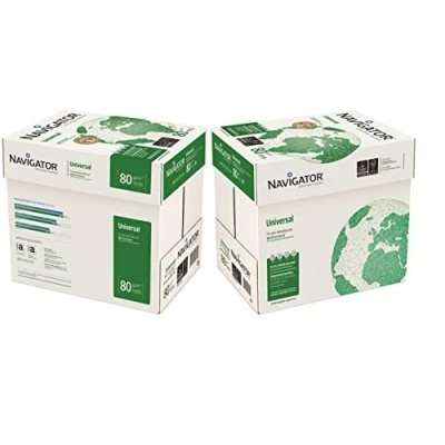 Image of Navigator Universal NAVA480 2 A4 Paper 80gsm 10 reams (5,000 sheets of paper),White