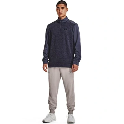 Image of Under Armour Mens Fleece Joggers Ghost Grey L