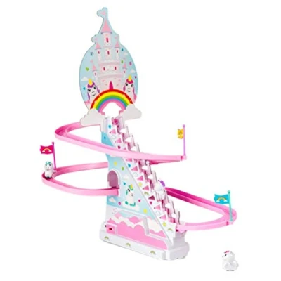 Image of Tobar Unicorn Race Retro Game, Colorate