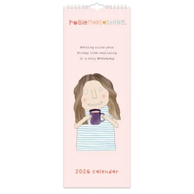 Image of 2026 Rosie Made a Thing Slim Wall Calendar