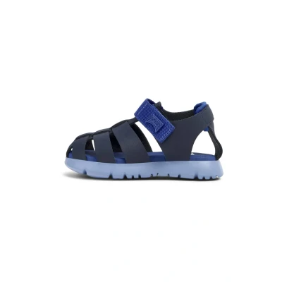 Image of Camper Oruga Walking sandals for kids, Size: 6K, Dunkelblau Leather