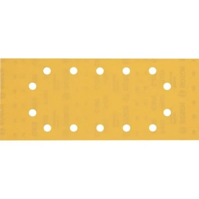Image of Bosch Professional 10x Expert C470 Sandpaper (for Hardwood, Paint on wood, 115x280 mm, Grit 400, Accessories Orbital Sander)