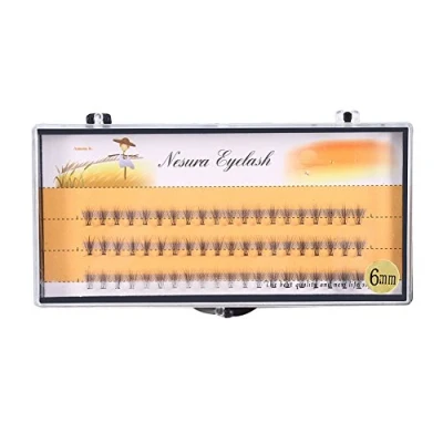 Image of 60PCS Eyelash Extensions Individual Lash Volume 3D Fans Natural Fake Eyelashes 9 12MM(6mm)