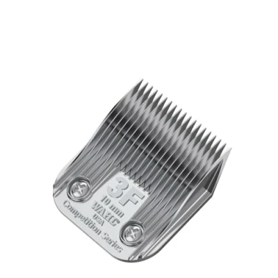 Image of Wahl Competition Blade, Number 3F, Full Tooth Wide, Blade Set Animal Clipper, 10mm, Replacement Blades, Spare Clipper Pet Spares, Stainless Steel, Rust Resistant, Precise Cutting