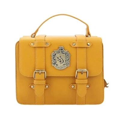 Image of Harry Potter Hufflepuff Satchel Handbag with Charms