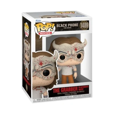 Image of Funko POP! Movies: Black Phone the Grabber Bloody Collectable Vinyl Figure Gift Idea Official Merchandise Toys for Kids &amp; Adults Movies Fans Model Collectors and Display