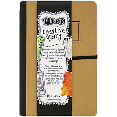 Image of Ranger Dylusions Creative 2 Diary, Paper, Multi Colour, 21.3 x 14.5 cm