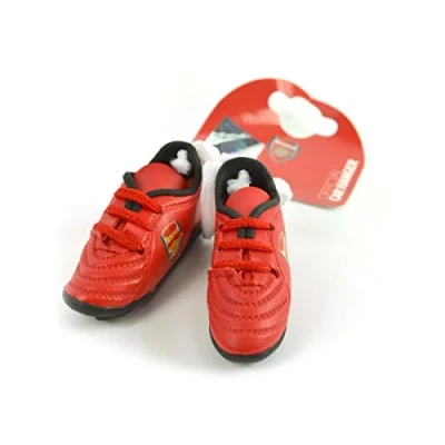Image of Arsenal Mini Football Boots Rear View Mirror Car Hanger