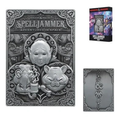 Image of Dungeons &amp; Dragons Limited Edition Spelljammer Adventures in Space Collectible Metal Ingot