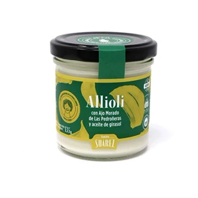 Image of Allioli Garlic Salsa from the region of La Mancha Central Spain 135g.