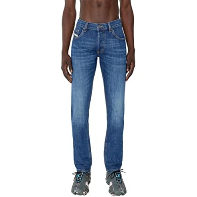 Image of Diesel_D Luster_Pants_Blue_30W / 32L