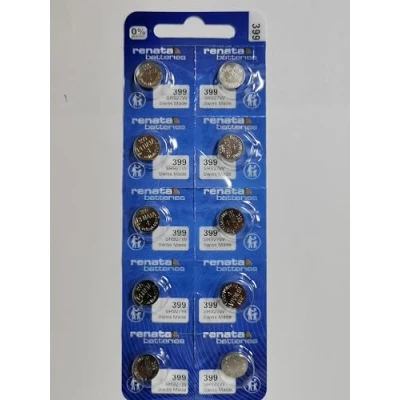 Image of 10 x Renata 399 Swiss Made Lithium Coin Cell Battery