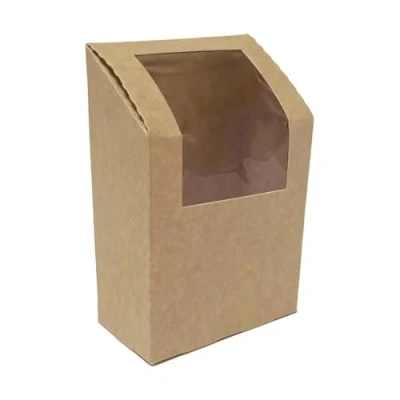 Image of Fiesta Recyclable Wrap Box with Pet Window (Pack of 500)