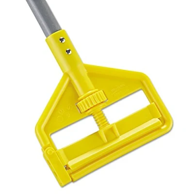 Image of Rubbermaid Commercial Products FGH14600GY00, 60 inch Invader Fiberglass Handle Side Gate Wet Mop Grey