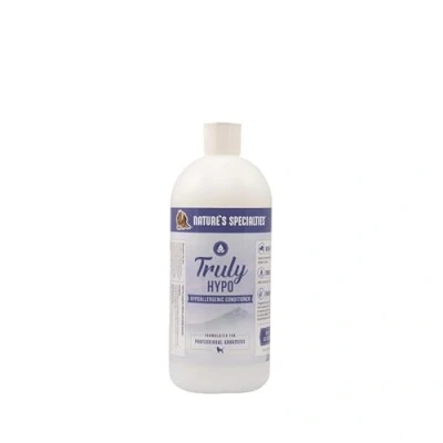 Image of Nature&#039;s Specialties Truly Hypo Dog Conditioner Gentle &amp; Hypoallergenic for Dogs Gently Moisturises Skin Softens Coat Enriched with Aloe Vera Jojoba Oil, 946ml