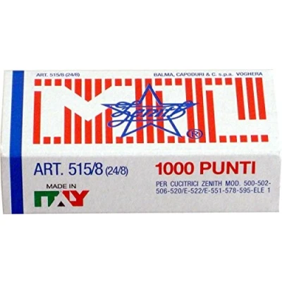 Image of Zenith 129279 Universal Staples, Pack of 1000, 515