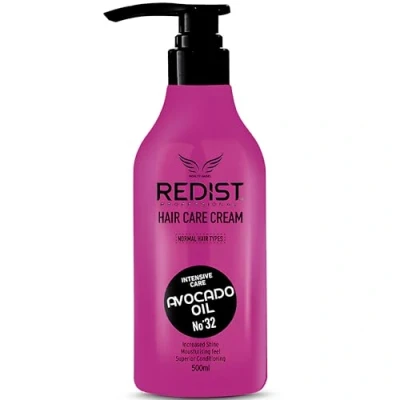 Image of Redist Avocado Oil No.63 Hair Care Cream 500ml Increased Shine Flexibilty Superior Conditioning Deeply Nourish Shine, and Split End Removal