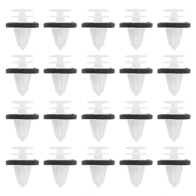 Image of ECSiNG 30PCS Door Card Panel Trim Clips W713297S300 4831516 Car Side Body Moulding Strip Guard Retainer Automotive Interior Fixing Parts