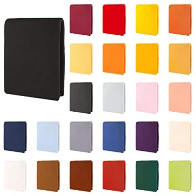 Image of CelinaTex Aqua Fitted Sheet Divan Water Beds Cotton Elastane 90x200 100x220 cm black