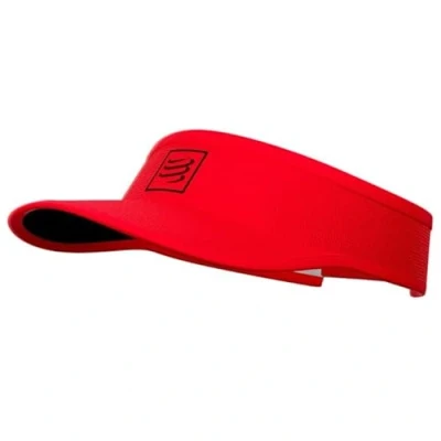 Image of COMPRESSPORT Visor, Red/Black, One Size