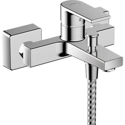 Image of hansgrohe Vernis Shape Single lever bath mixer for exposed installation, chrome, 71450000
