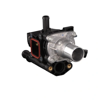 Image of 025192233, 055353311, 055577073, 25192233, 55353311 Thermostat Housing FEBI BILSTEIN 49190 105C with seal Temperature Switch VAUXHALL: Astra Mk5