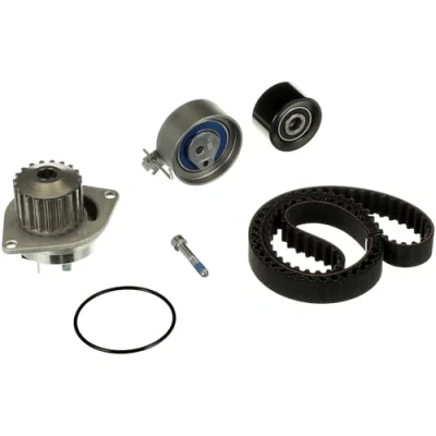 Image of Gates KP15581XS Water Pump with Gear Belt Set