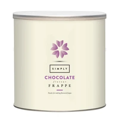 Image of Simply Chocolate Frappe Powder, Nut Free &amp; Gluten Powder for Iced Drinks (1.75 Kg)