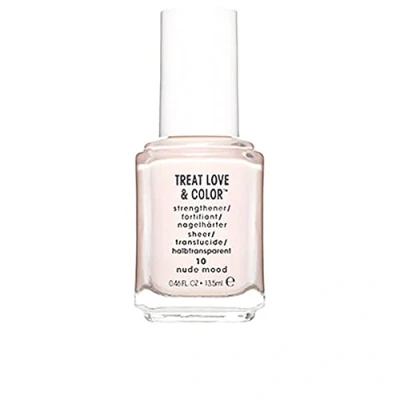 Image of essie Nail Polish Strengthening Treat Love Colour 10 Nude Mood TLC Care Varnish 13.5 ml