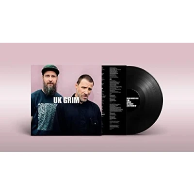 Image of Sleaford Mods UK Grim Silver vinyl 2023 LP RT0391LPE