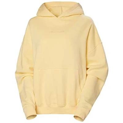 Image of Helly Hansen Women&#039;s W Allure Hoodie Shirt, Yellow Cream, XS UK