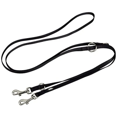 Image of Nobby Training Leash Classic, 200 cm/ 25 mm, Black