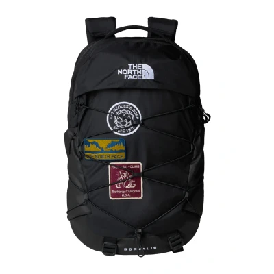 Image of THE NORTH FACE Borealis Commuter Laptop Backpack, Tnf Black U Patch/Tnf White, One Size,