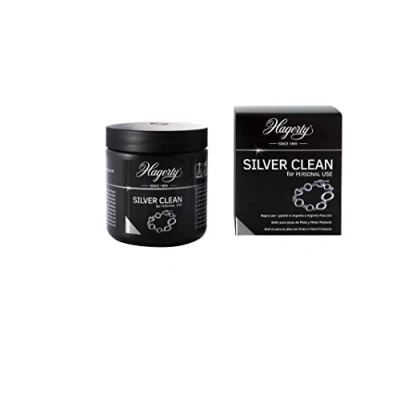 Image of Hagerty Silver Clean Jewelry Immersion Bath for Cleaning and 170ml I Fast Effective Liquid with Basket Renews Shine in Just 3 Minutes