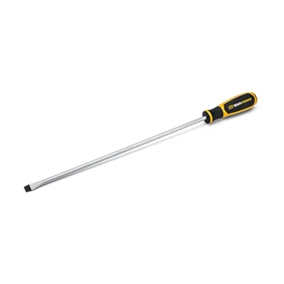 Image of GEARWRENCH 1/4&quot; x 4&quot; Slotted Dual Material Screwdriver 80013H