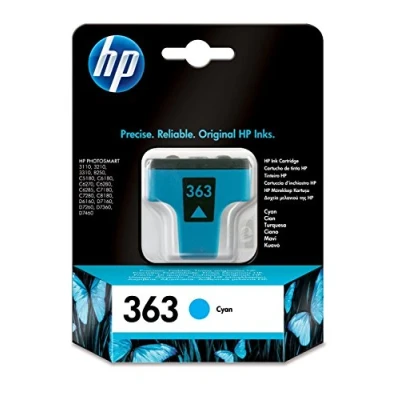Image of HP C8771EE 363 Original Ink Cartridge, Cyan, Single Pack