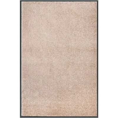 Image of vidaXL Doormat Beige 80x120 cm