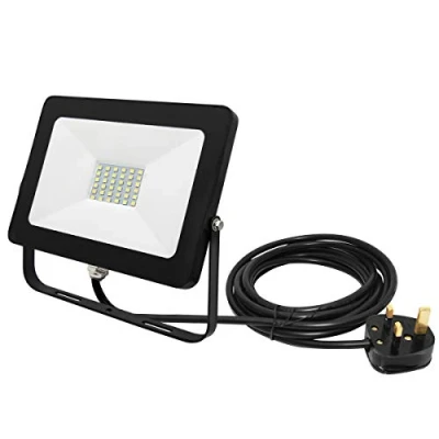 Image of Outdoor 30w LED Floodlight IP65 Waterproof Cool White 6500k Garden Security Spot Lamp AF1703