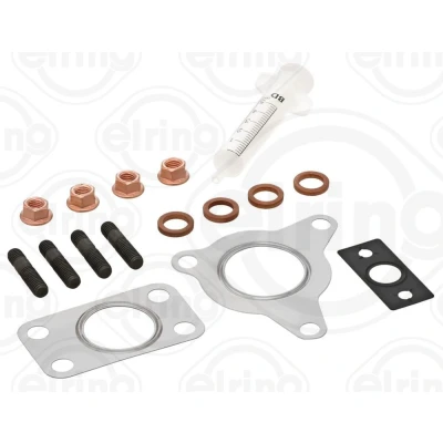 Image of 0375H2, 0375J9, RHF3VVVP2, V30A0004 Mounting Kit, charger ELRING 714.520 with gaskets/seals bolts/screws